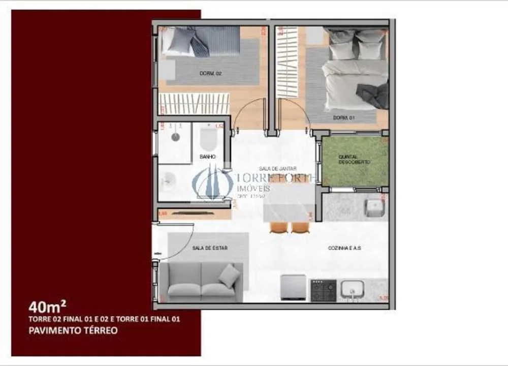 Apartamento, 1 quarto, 30 m² - Foto 7