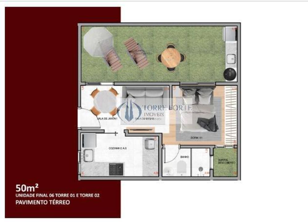 Apartamento, 1 quarto, 30 m² - Foto 3