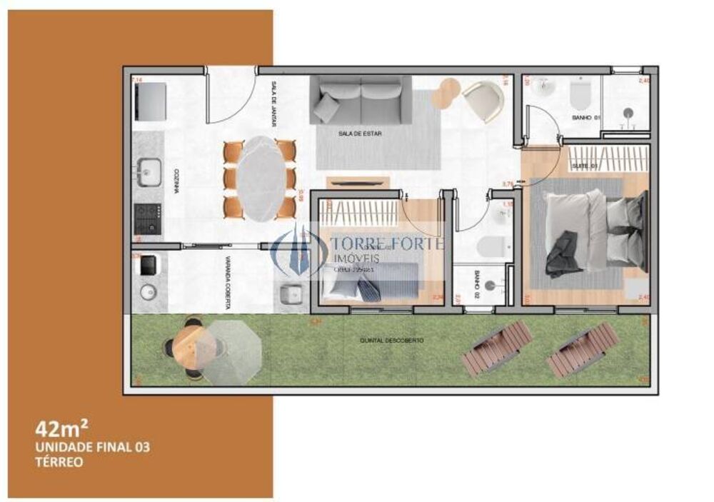Apartamento, 2 quartos, 41 m² - Foto 4