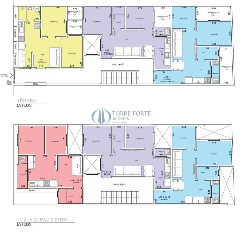 Apartamento, 2 quartos, 37 m² - Foto 2