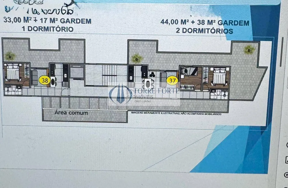 Apartamento, 2 quartos, 40 m² - Foto 4
