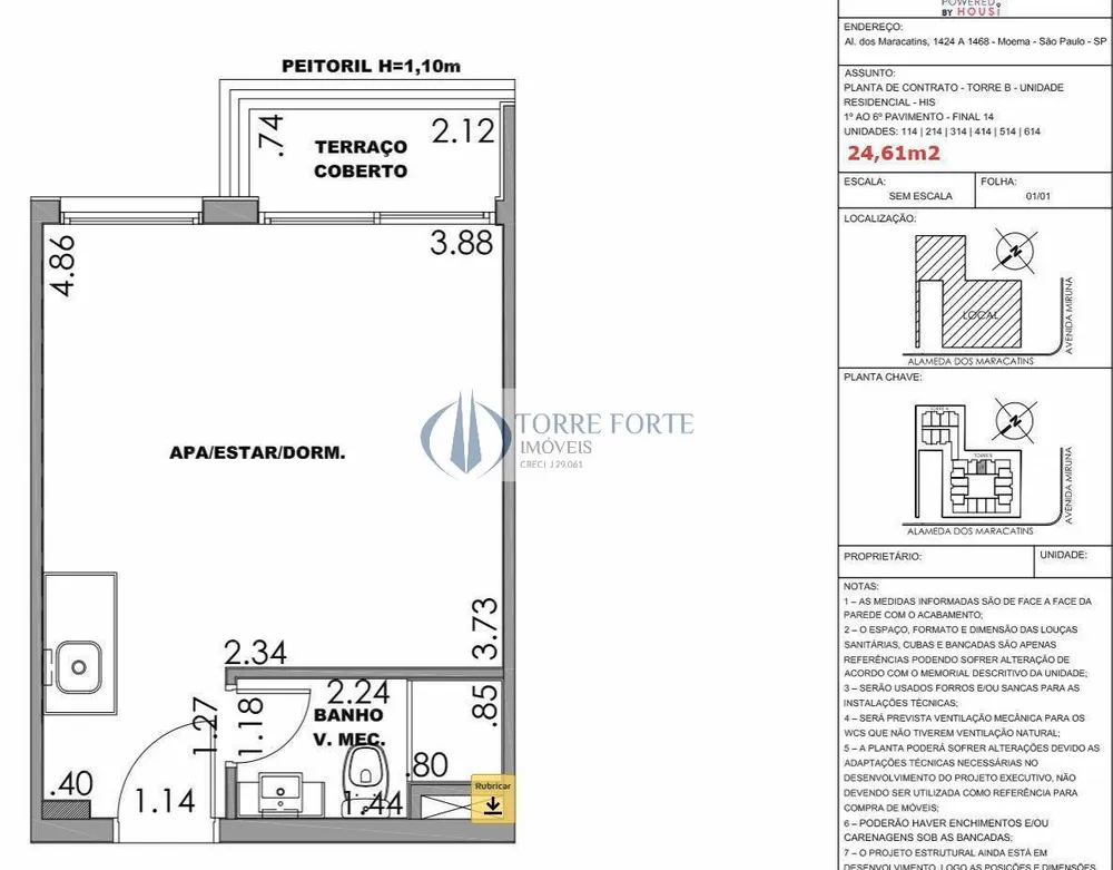 Apartamento, 24 m² - Foto 2