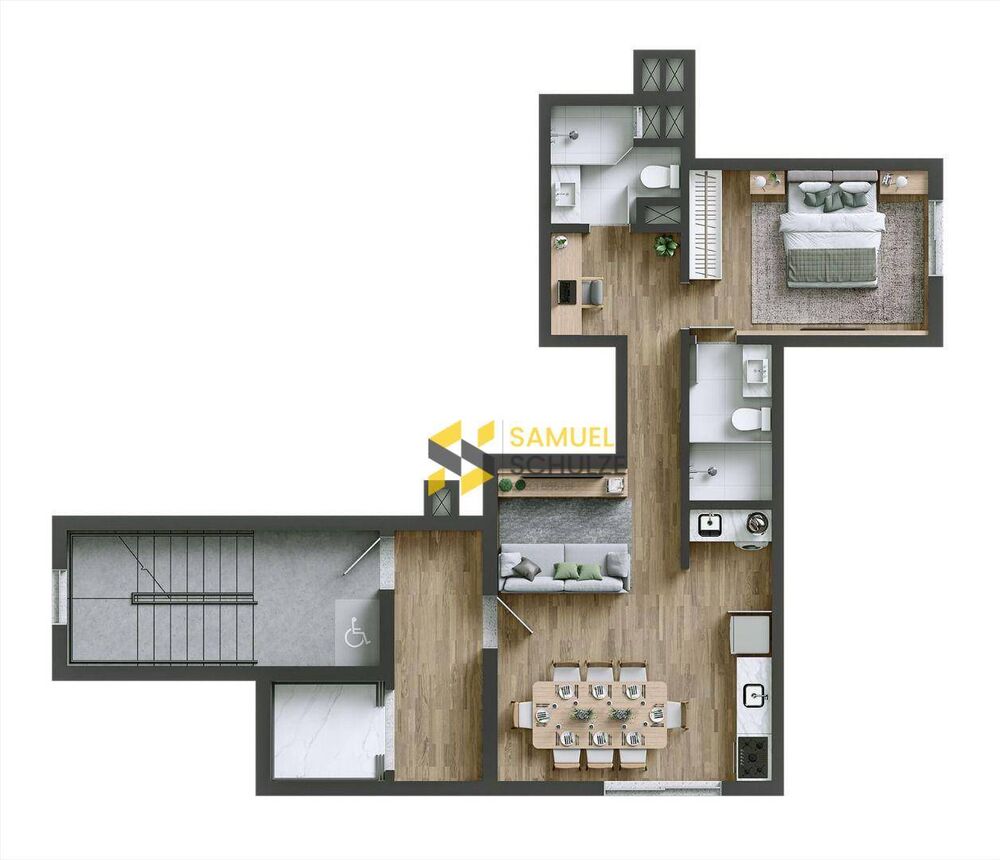 Apartamento, 2 quartos - Foto 4