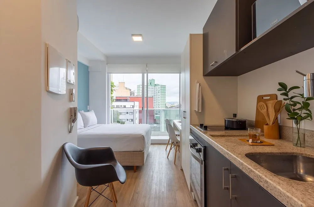 Apartamento, 1 quarto, 22 m² - Foto 1
