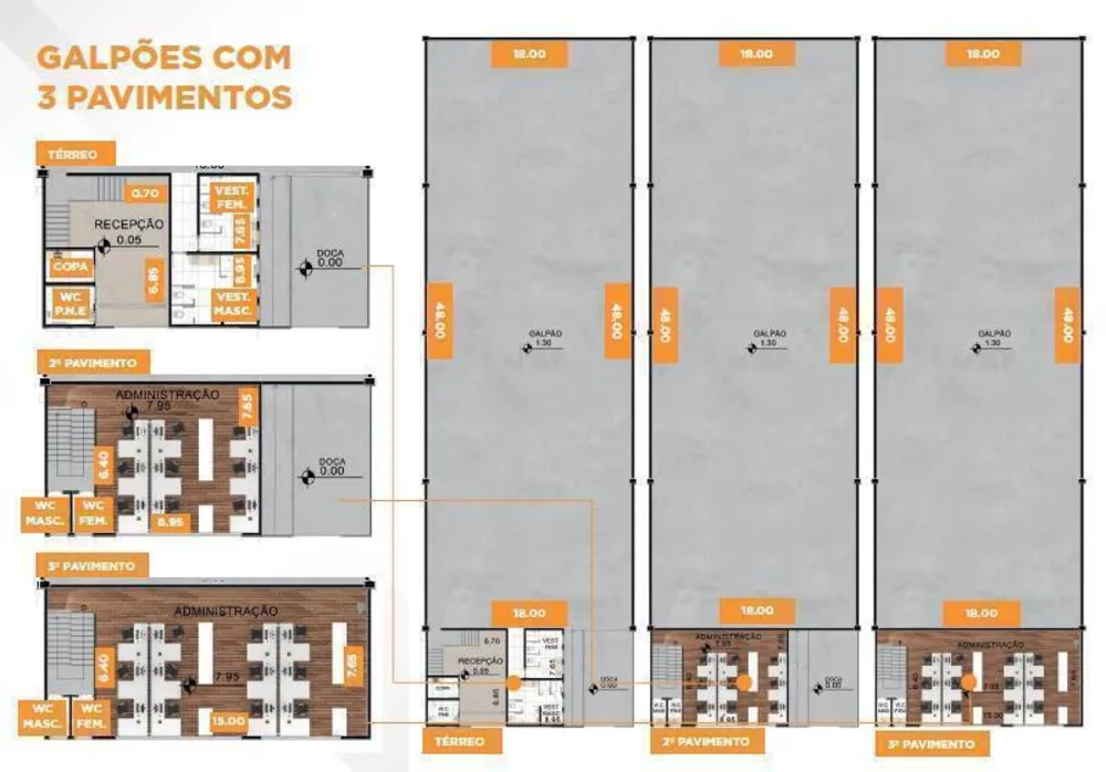 Depósito-Galpão, 1266 m² - Foto 11