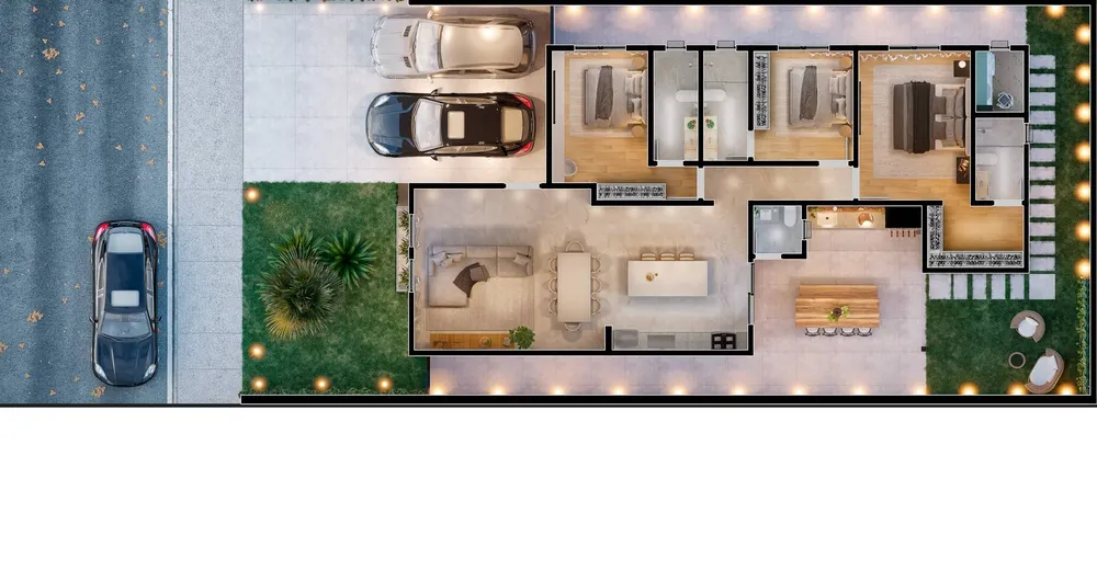 Casa, 3 quartos, 165 m² - Foto 12
