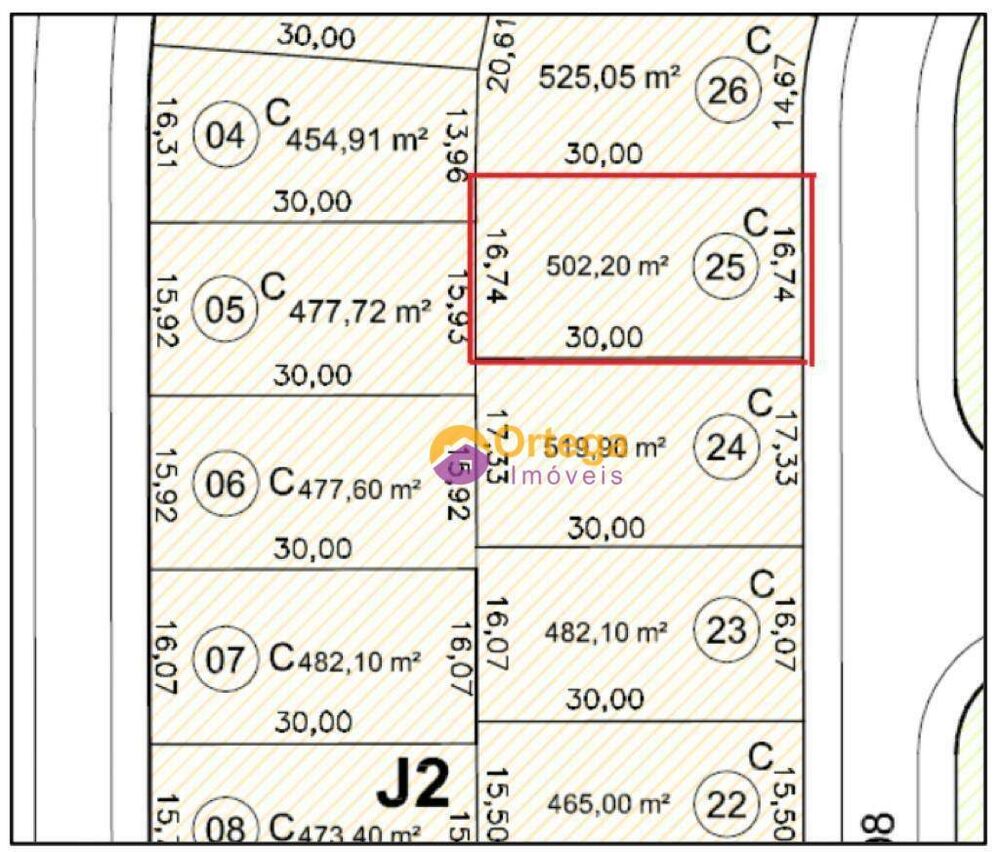 Loteamento e Condomínio, 502 m² - Foto 1
