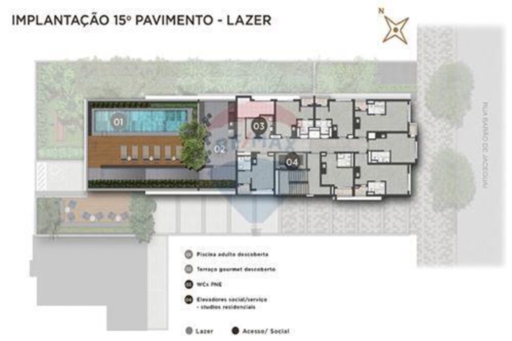 Apartamento à venda com 1 quarto, 22m² - Foto 4