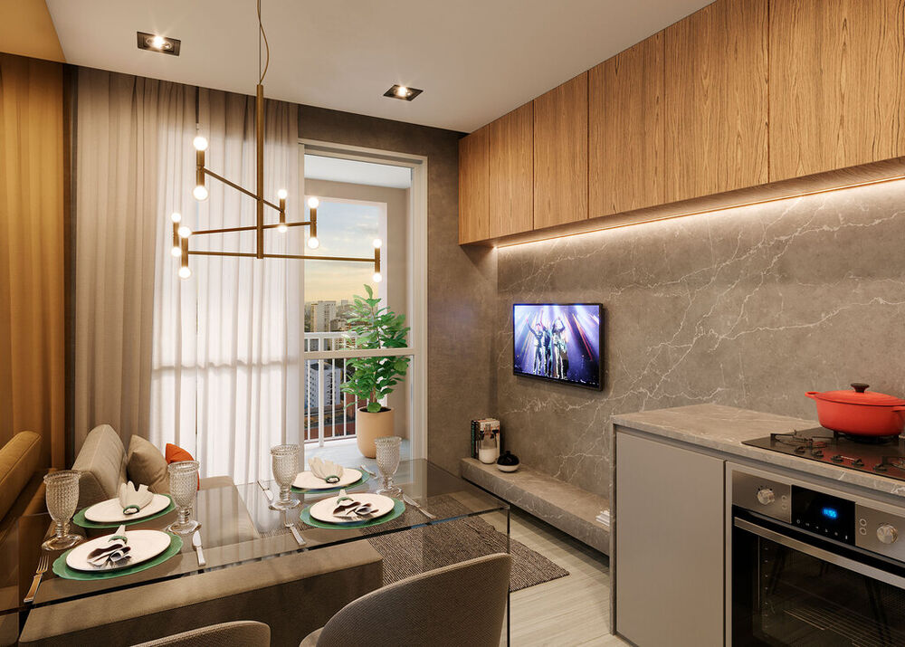 Apartamento à venda com 1 quarto, 31m² - Foto 2