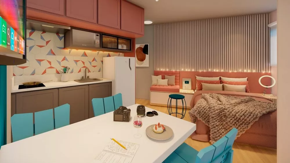 Apartamento à venda com 1 quarto, 48m² - Foto 8