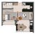 Cobertura, 1 quarto, 125 m² - Foto 3