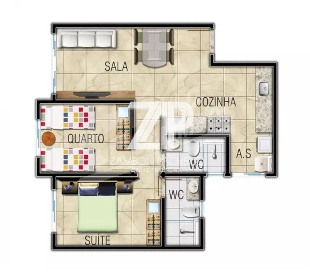 Apartamento, 2 quartos, 50 m² - Foto 8
