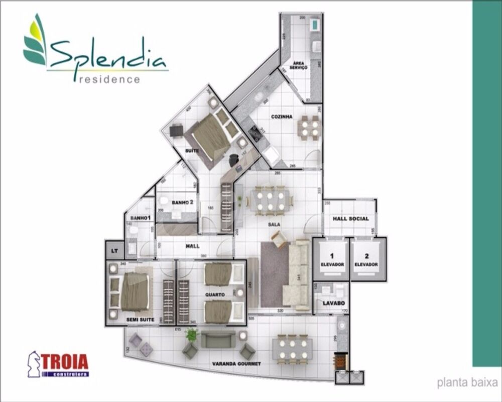 Apartamento, 3 quartos, 135 m² - Foto 2