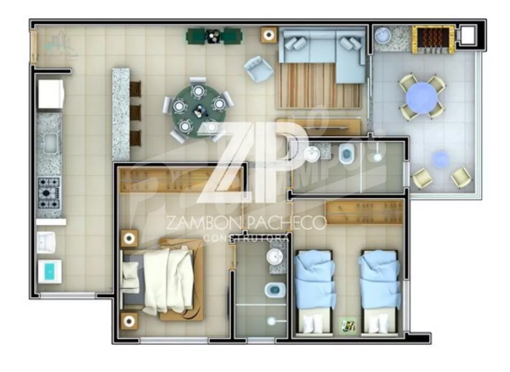 Apartamento, 2 quartos, 73 m² - Foto 4