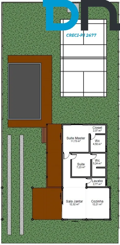Casa, 2 quartos, 350 m² - Foto 6