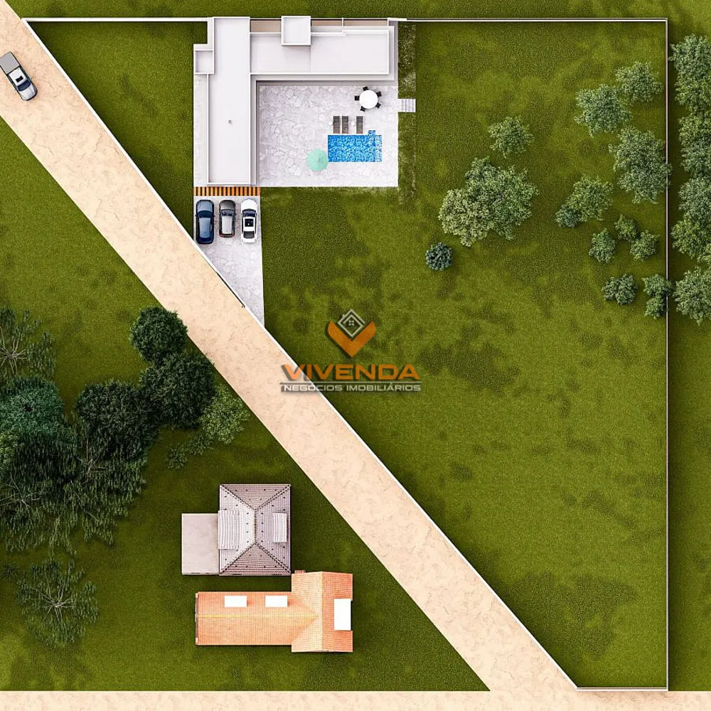 Chácara, 3 quartos, 3072 m² - Foto 4