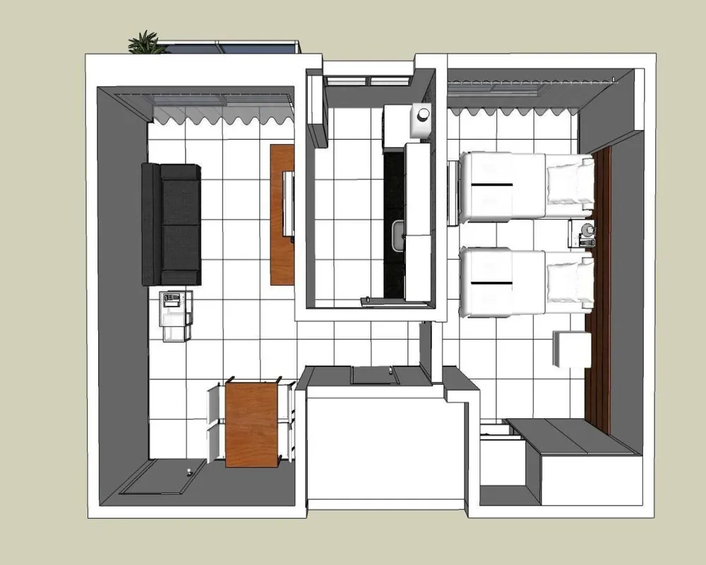 Flat/Apart Hotel, 1 quarto, 33 m² - Foto 64
