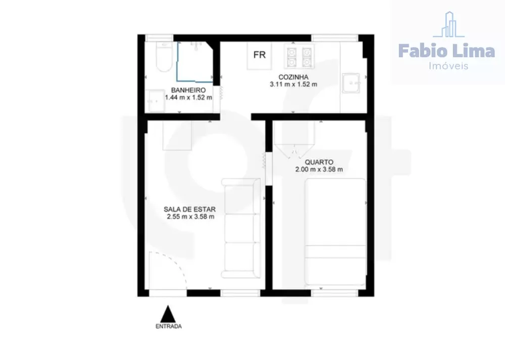 Apartamento, 1 quarto, 26 m² - Foto 28