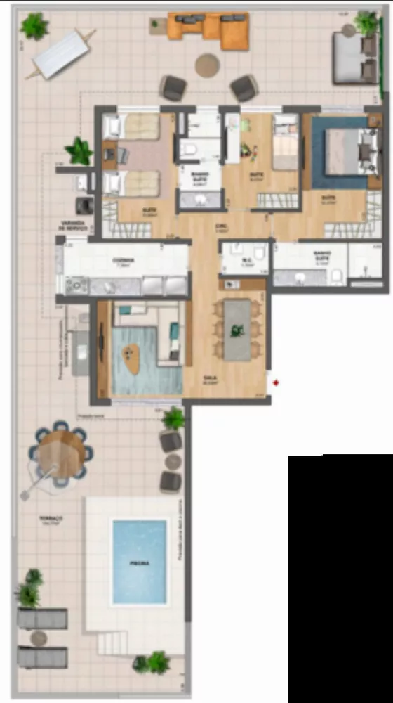 Apartamento, 3 quartos, 84 m² - Foto 38