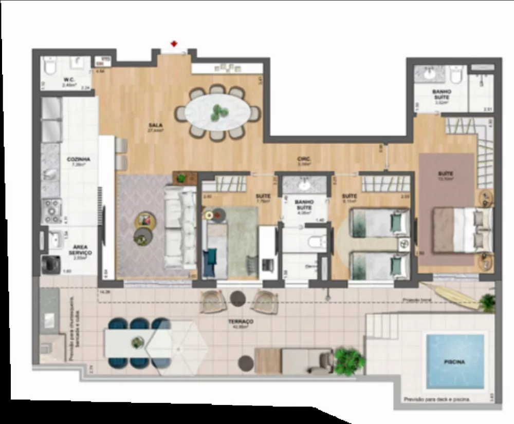 Apartamento, 3 quartos, 84 m² - Foto 36