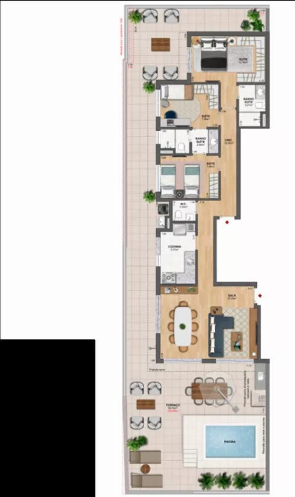 Apartamento, 3 quartos, 84 m² - Foto 35