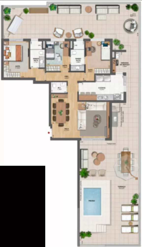 Apartamento, 3 quartos, 84 m² - Foto 37