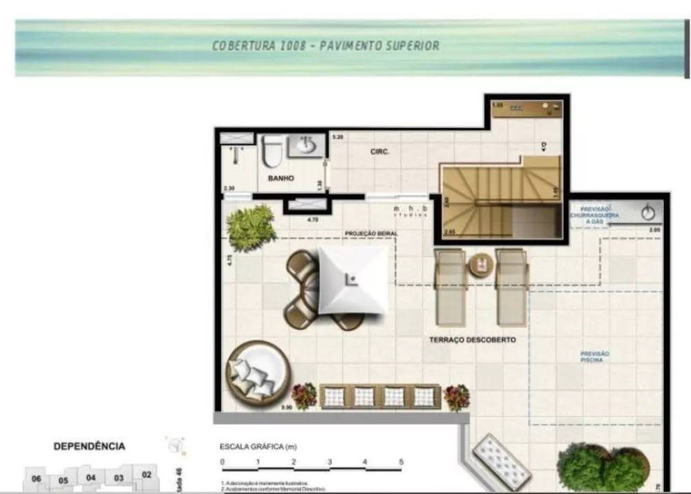 Cobertura, 2 quartos, 139 m² - Foto 24