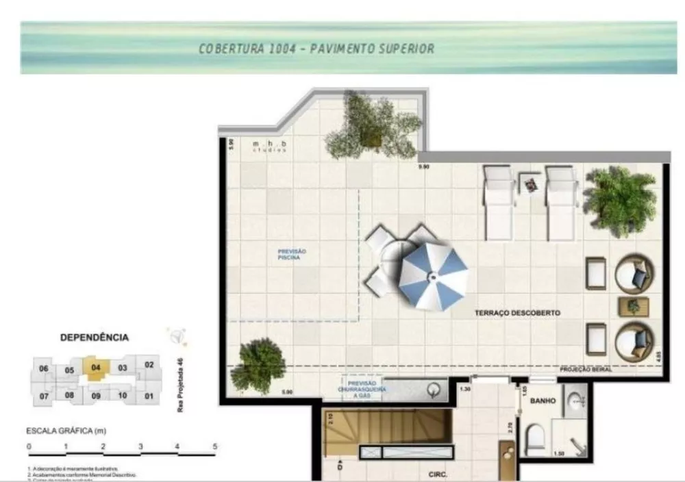 Cobertura, 2 quartos, 139 m² - Foto 26