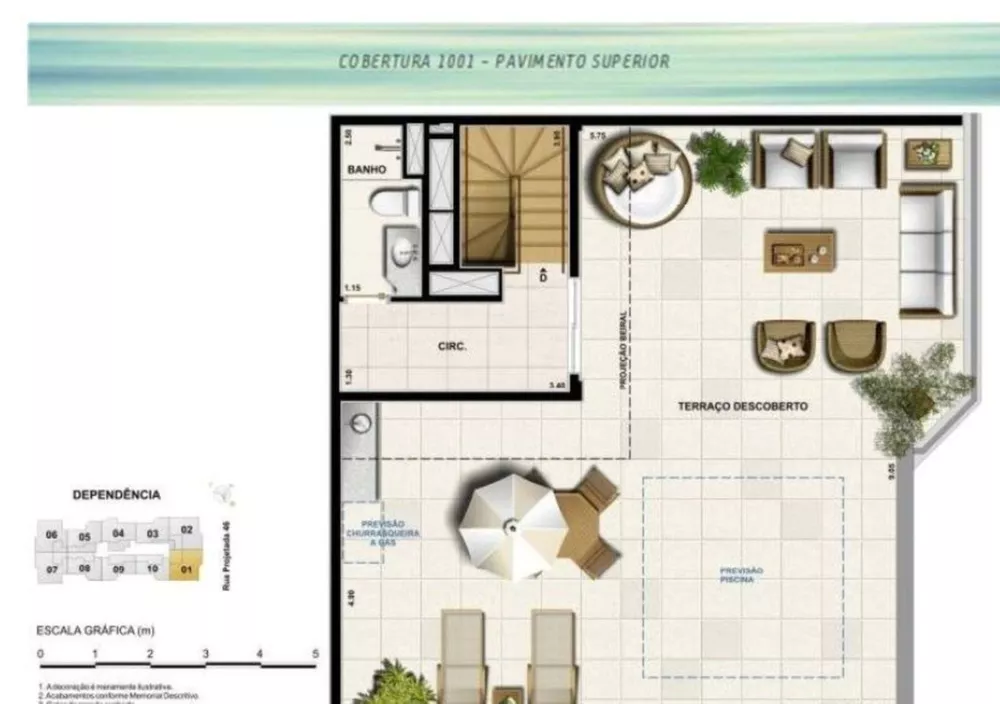 Cobertura, 2 quartos, 139 m² - Foto 32