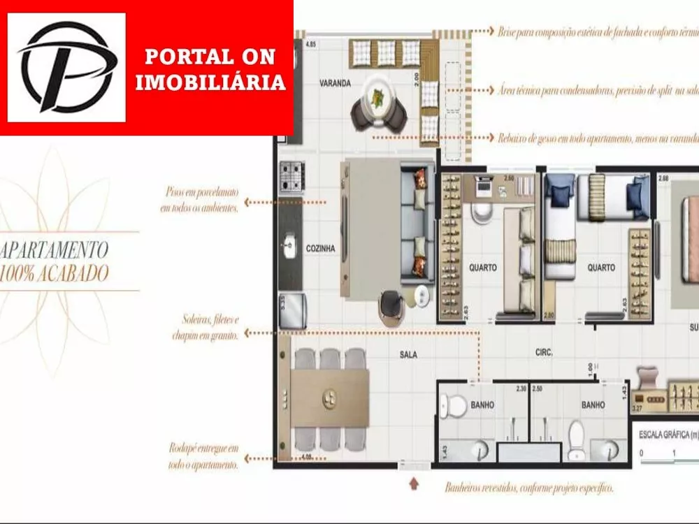 Apartamento, 3 quartos, 72 m² - Foto 23