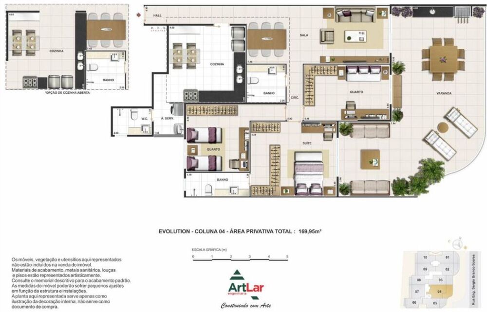 Cobertura, 3 quartos, 177 m² - Foto 17