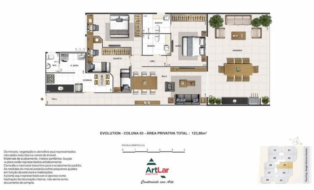 Cobertura, 3 quartos, 177 m² - Foto 16