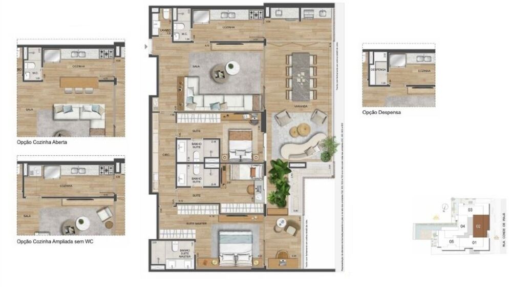 Apartamento, 4 quartos, 166 m² - Foto 28