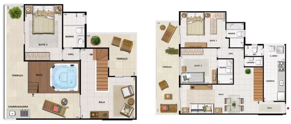 Cobertura, 2 quartos, 115 m² - Foto 17