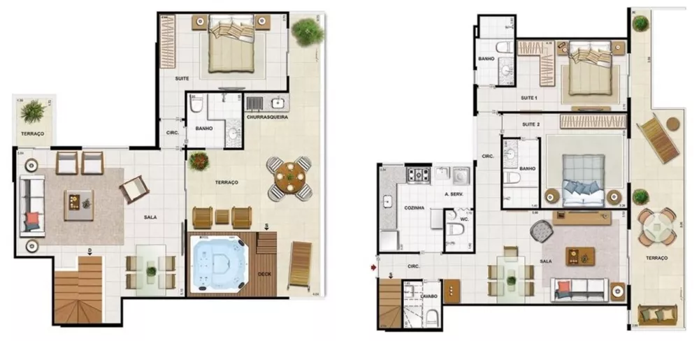 Cobertura, 2 quartos, 115 m² - Foto 24