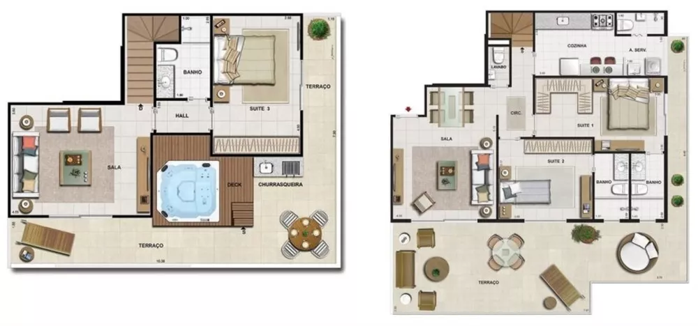 Cobertura, 2 quartos, 115 m² - Foto 25