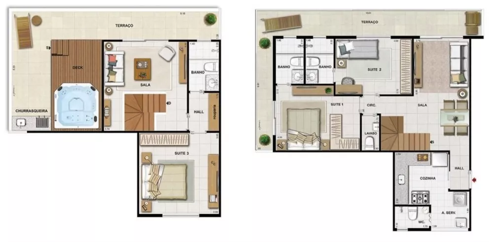 Cobertura, 2 quartos, 115 m² - Foto 16