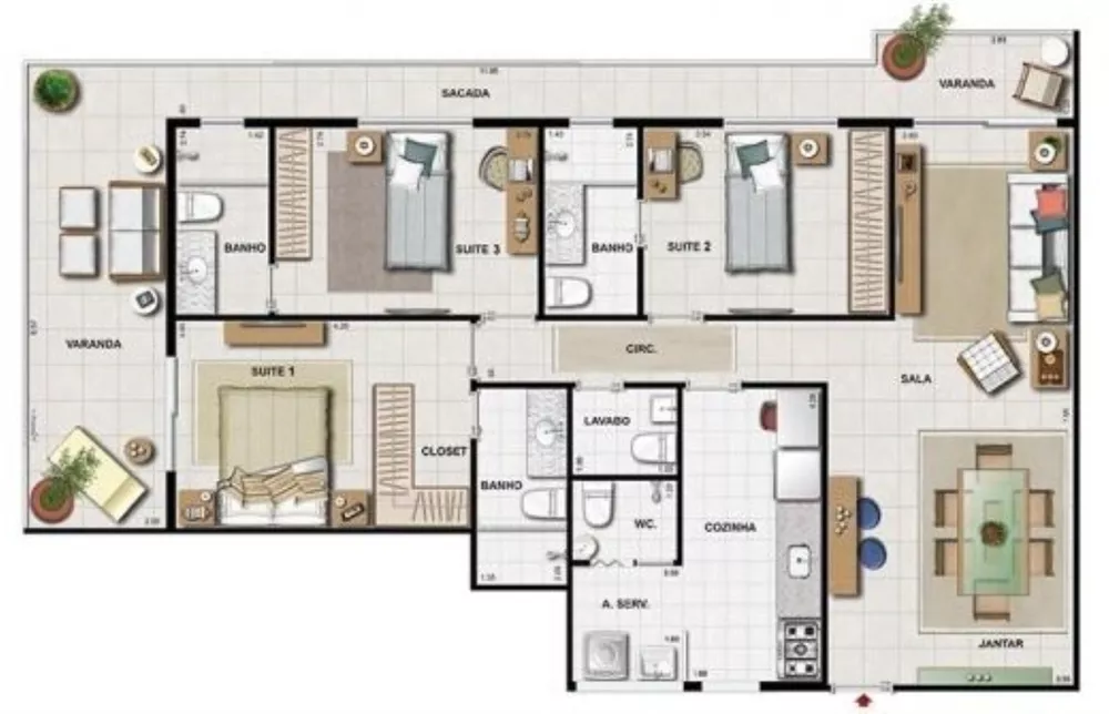 Cobertura, 2 quartos, 115 m² - Foto 13