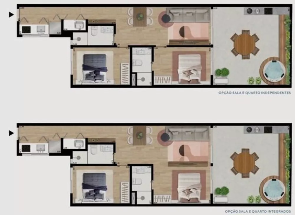 Apartamento, 1 quarto, 46 m² - Foto 44