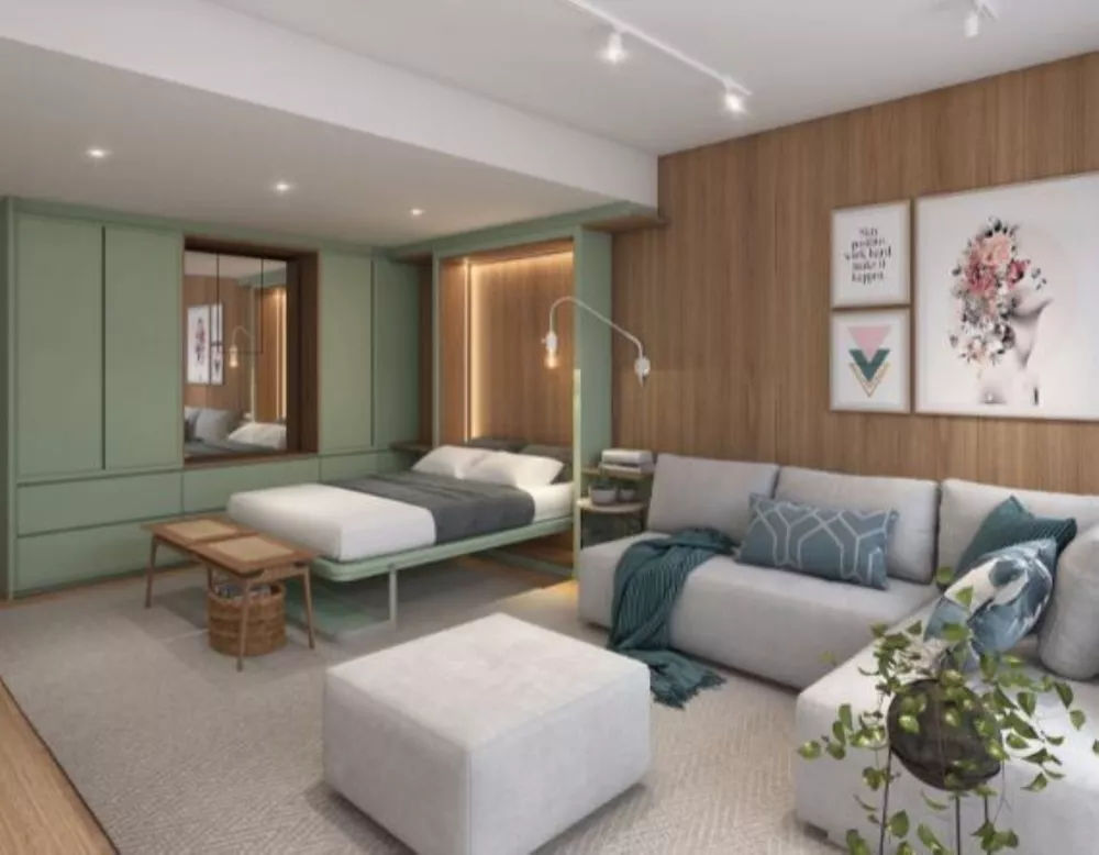 Apartamento, 1 quarto, 46 m² - Foto 9