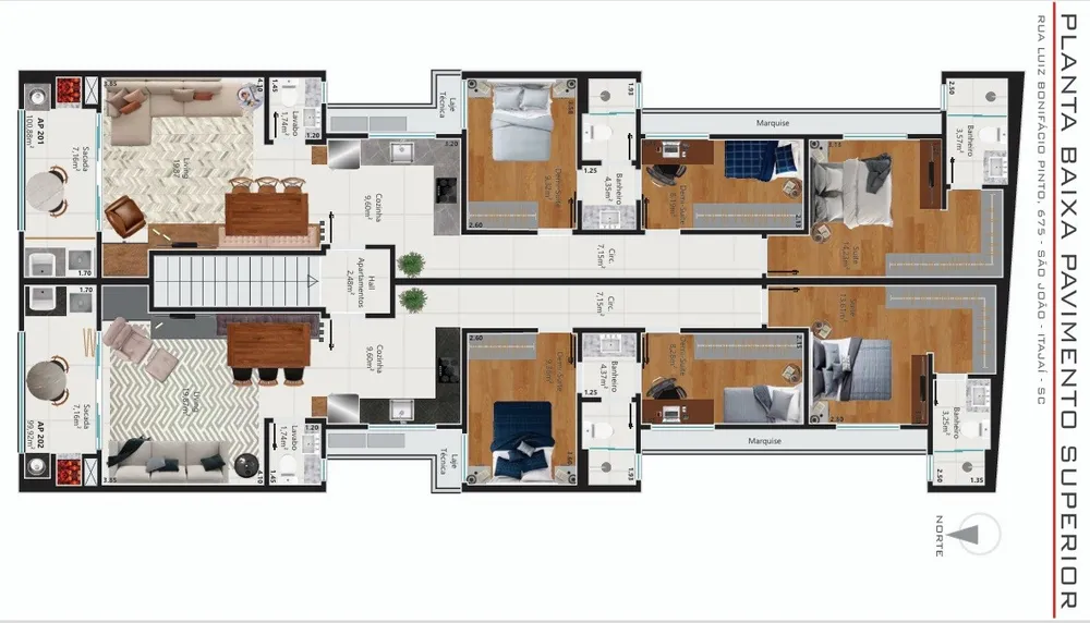 Apartamento, 3 quartos, 99 m² - Foto 8