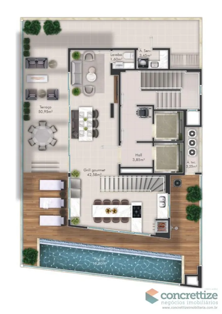 Apartamento, 3 quartos, 165 m² - Foto 16