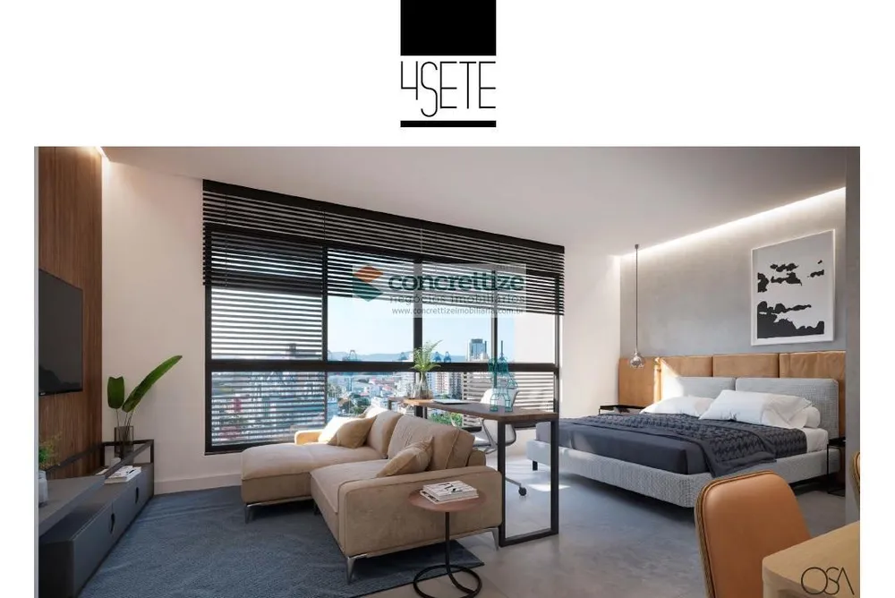 Apartamento, 1 quarto, 43 m² - Foto 1