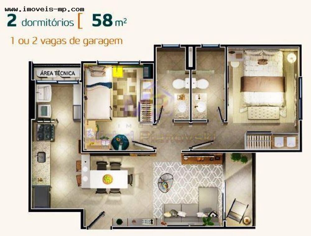 Apartamento, 3 quartos, 70 m² - Foto 9