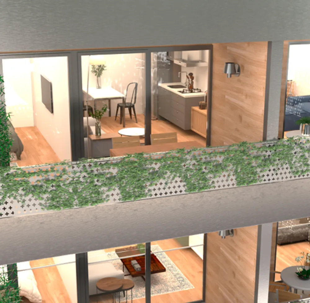 Apartamento, 1 quarto, 54 m² - Foto 3