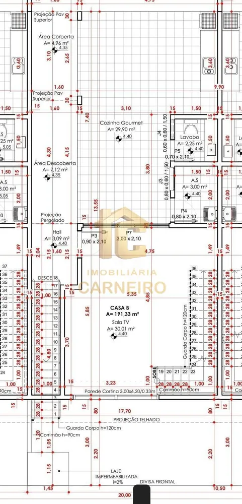 Casa, 3 quartos, 190 m² - Foto 2