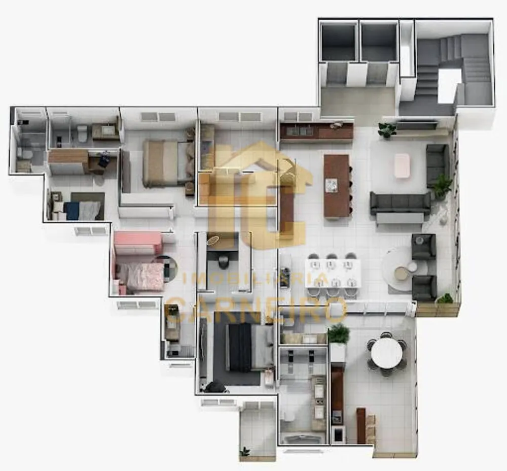 Apartamento, 4 quartos, 206 m² - Foto 10