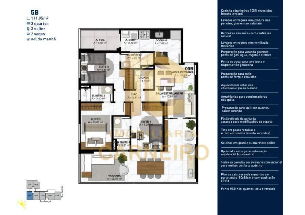 Apartamento, 3 quartos - Foto 6