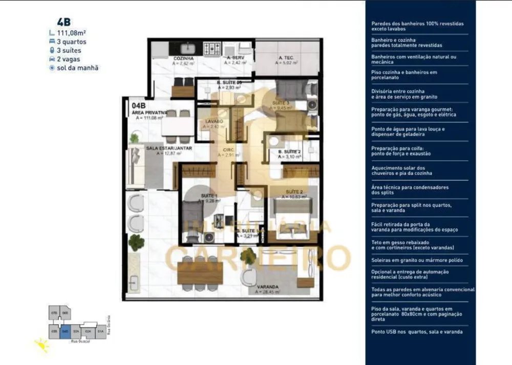Apartamento, 3 quartos - Foto 4