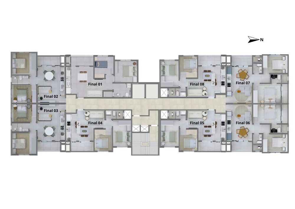 Apartamento, 2 quartos, 50 m² - Foto 1